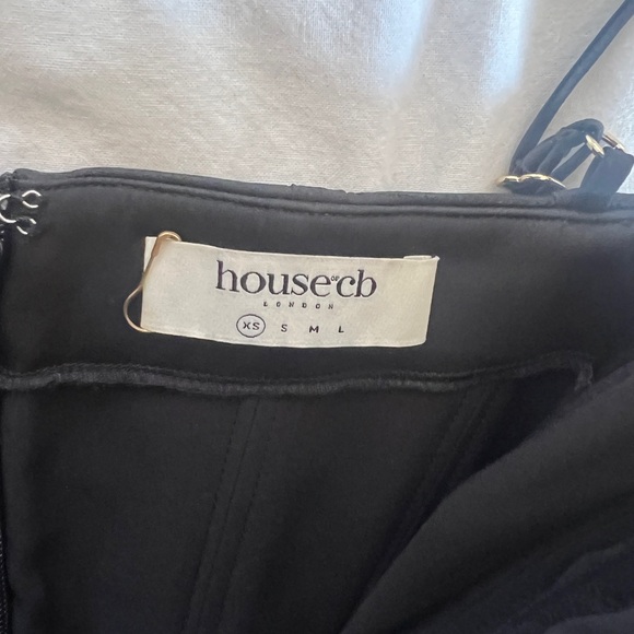 House of CB Charmaine Black Corset Maxi Dress - Picture 9 of 10